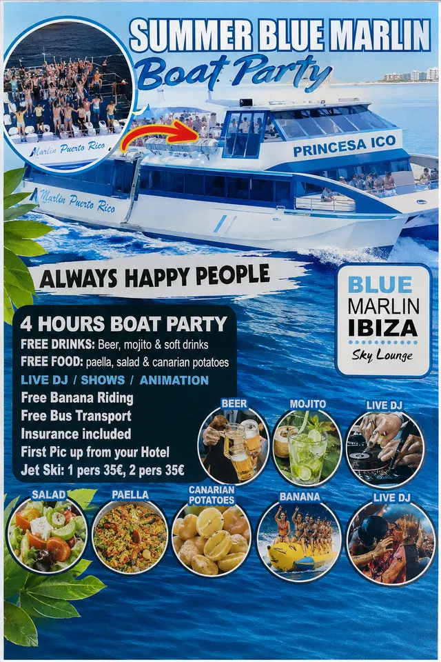 Boot-Party auf Gran Canaria